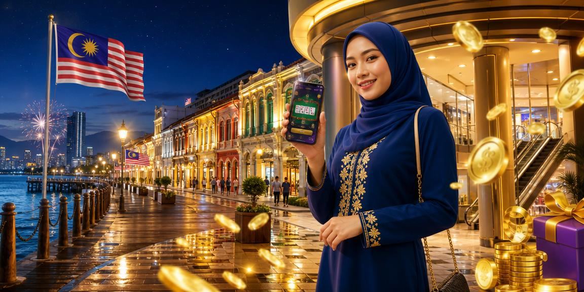 Suasana permainan kad gaya Melayu di Pulau Pinang dengan pakaian tradisional